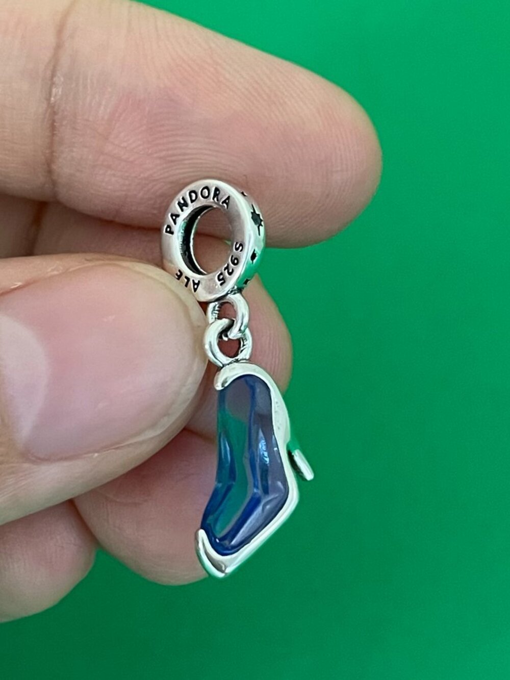 Authentic Pandora Disney Cinderella's Glass Slipper Dangle Charm